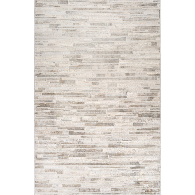 Tapis tapis d'intérieur moderne, beige crème., Rectangle 7 pi 10 po x 10 pi 10 po