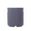 Support pour réservoir/table d'appoint 17 x 19,9 pouces, gris