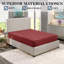 Javiyon Flannel Brushed Fitted Sheet-2007464963-2007464966
