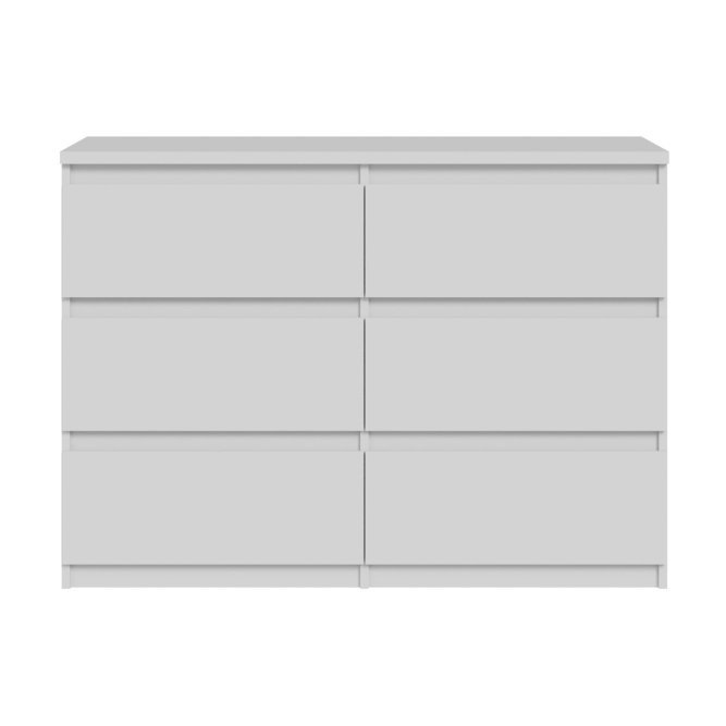 Dennette 110cm 6 Drawer Chest