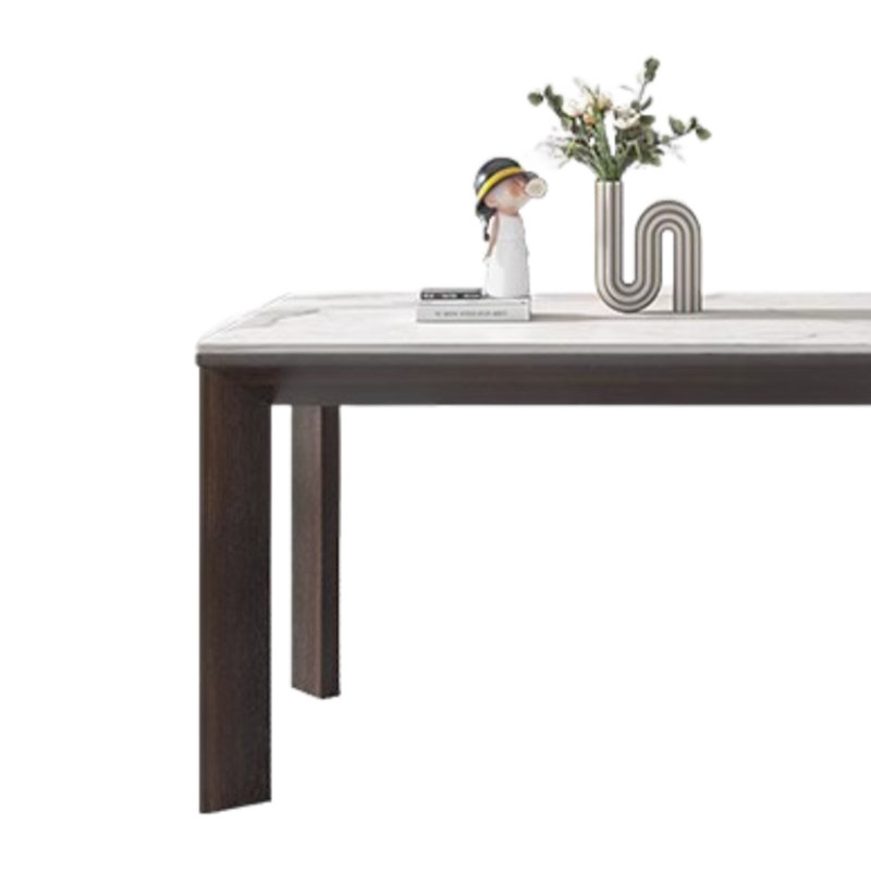 Simple desk with granite tabletop,spacious surface, 29.53" H x 78.74" W x 39.37" D