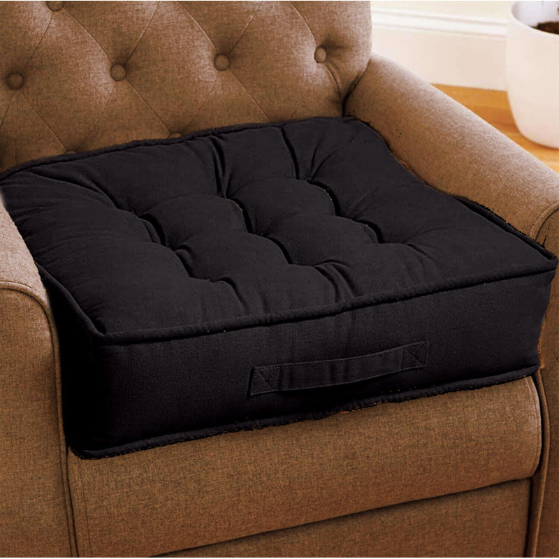 Domaingue Garden Seat Cushion, Black
