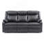 Canapé inclinable double Glory Furniture, noir-1463784134