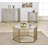 Teunis Glass Top Coffee Table