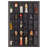 Gallery Solutions 26'' x 18" Wall Mount Curio & Shot Glass Display Case