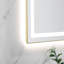 Miroir de salle de bain à DEL avec des fonctions multiples et un design exquis-122782183-123298037