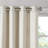 Solid Piece Dyed Grommet Top Curtain Panel(Only 1 Pc Panel)-158248219