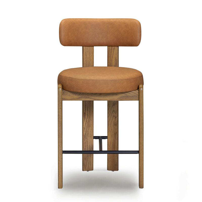 Tabouret de comptoir Odessa Performance, Brun