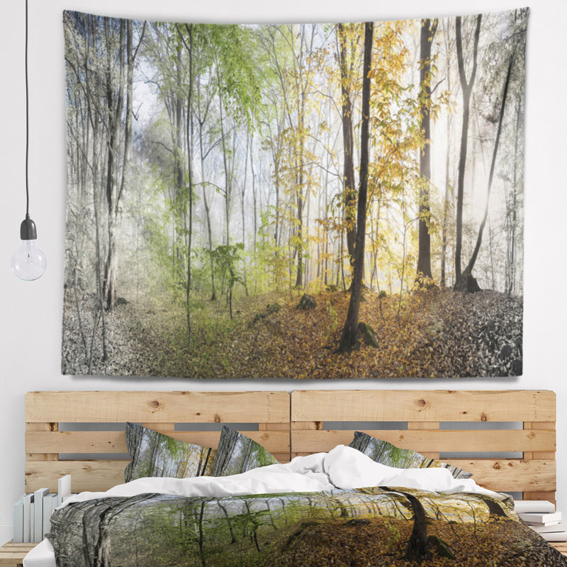 Tapisserie Schafer Morning Forest, H 32 po x l 39 po