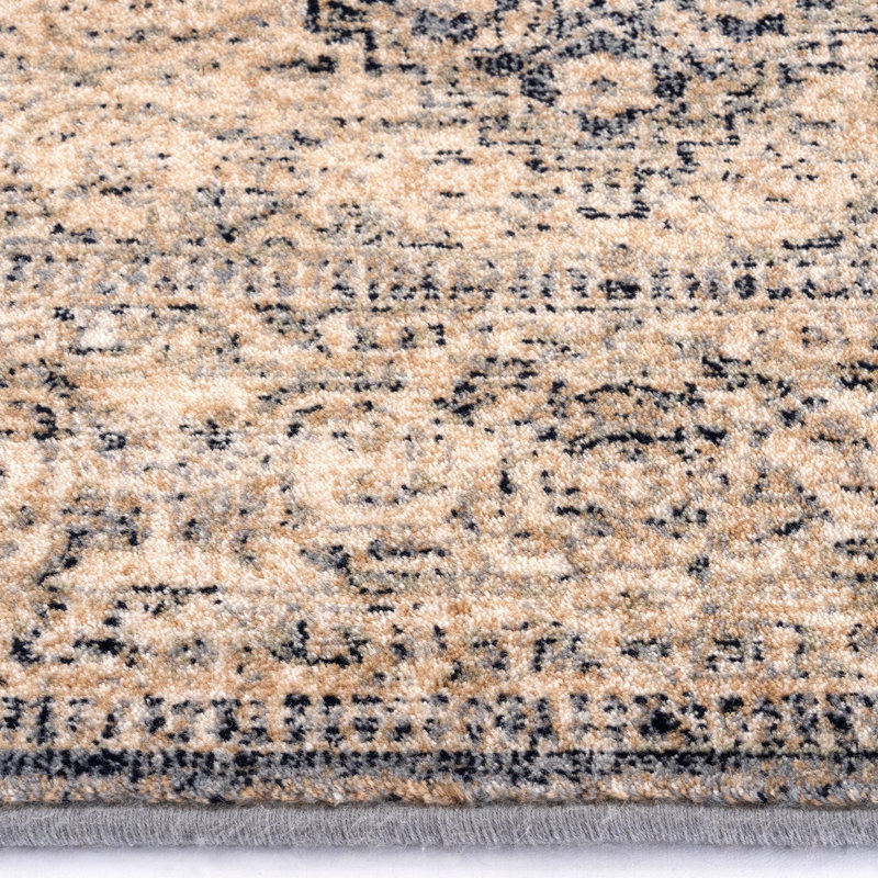 Masika Performance Wool Oriental Indoor Rug, Rectangle 6'7" x 9'10"