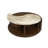 Valentin Round Cocktail Table With Casters