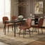 48cm H Tufted Upholstered Metal Upholstered Back Side Chair-1961224513