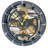 Desk wooden Clock Round 10 inches with Real Moving Gears (Transformable into a Wall Clock - detachable base) Canada Collection-1049897923