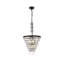 Lustre à niveaux unique à 5 lumières Beno-453174950
