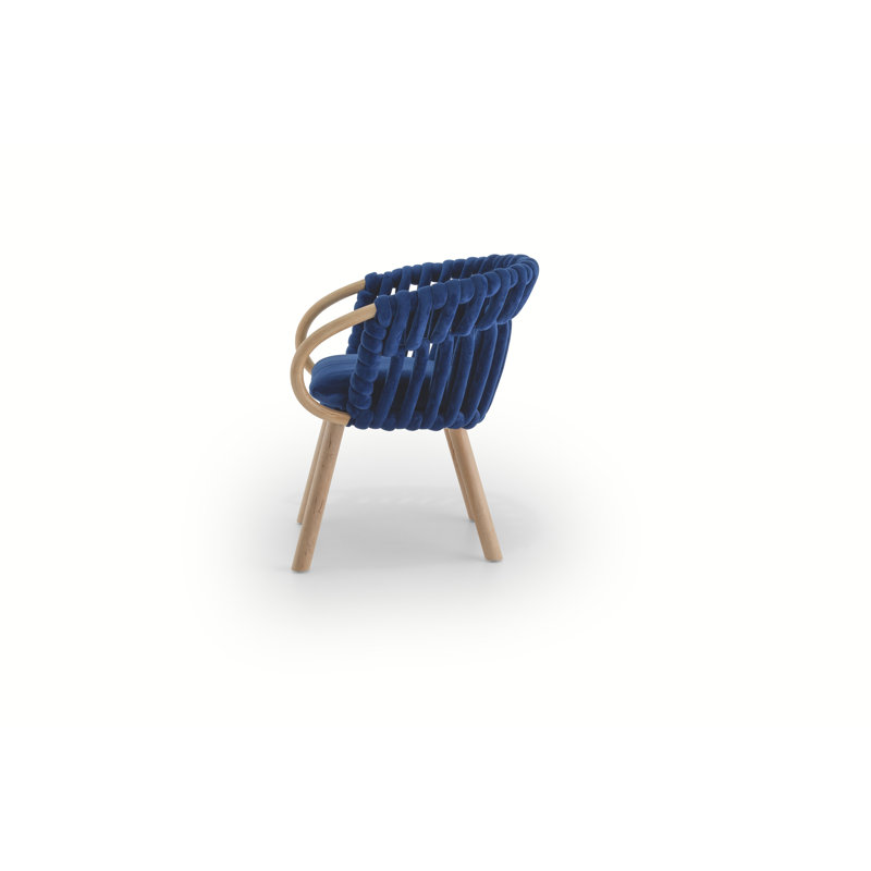 Knit Chair, Royal Blue