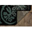 Tapis floral noir / gris Bloomington-20943517