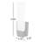 Rosamond 4.75 In. 1 Light Sconce With Frosted Acrylic Shade-1501497242