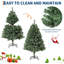 Arbre de Noël artificiel 7,5 pi, petit arbre de Noël réaliste de qualité supérieure avec 380 branches, base en métal-352317217