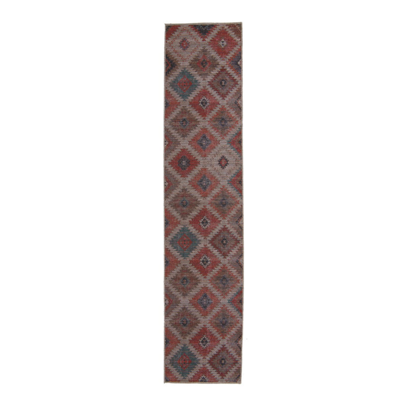 Cairo Geometric Indoor Rug, Runner 2'7" x 12'