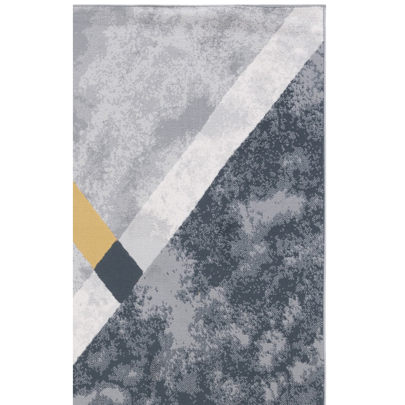 Jenuel Performance Geometric Rug, Rectangle 5'3" x 7'6"