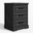 3-Drawers Nightstand,17.7" W Solid Wood Nightstand With Charging Station-586875861-588922942