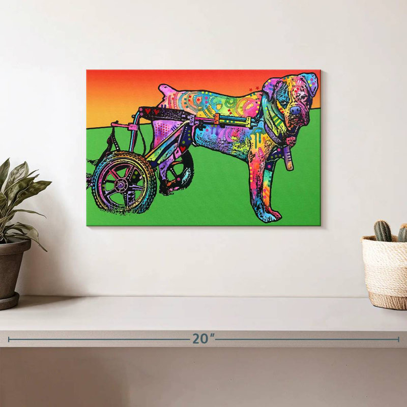 Brampt Ospa On Wheels, 8" H x 12" W