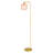 Jacobson Arched Ribbed Glass Floor Lamp-1119333172