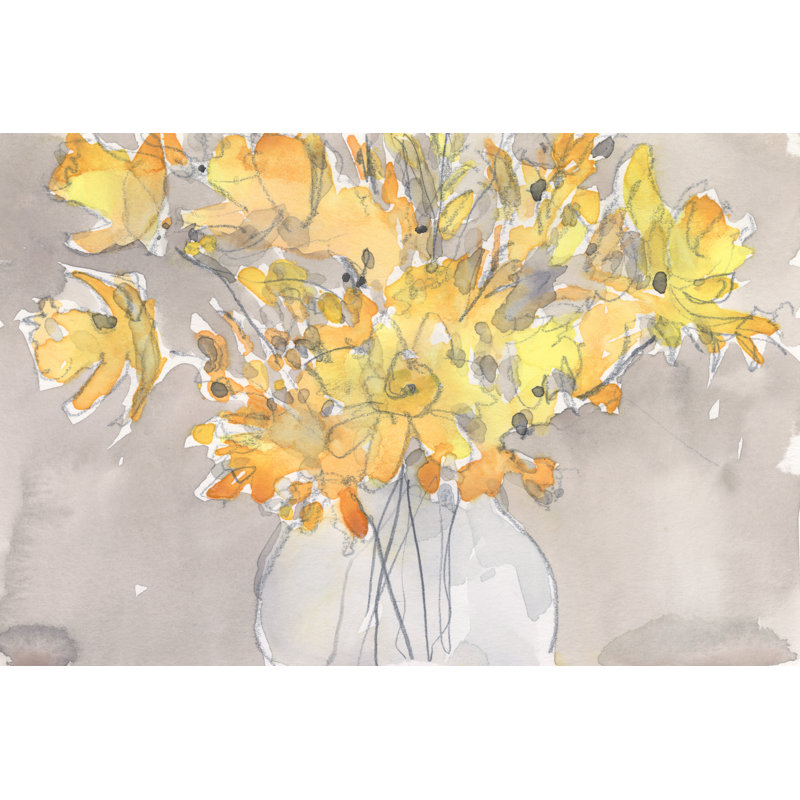 Day Dream Bouquet I by Samuel Dixon - Wrapped Canvas Print, 30cm H x 46cm W x 3.8cm D