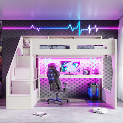 Kids Full Loft Bed