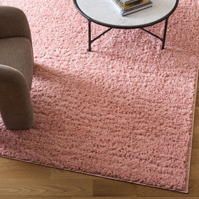 Lindsay Shag Performance Solid Color Rug