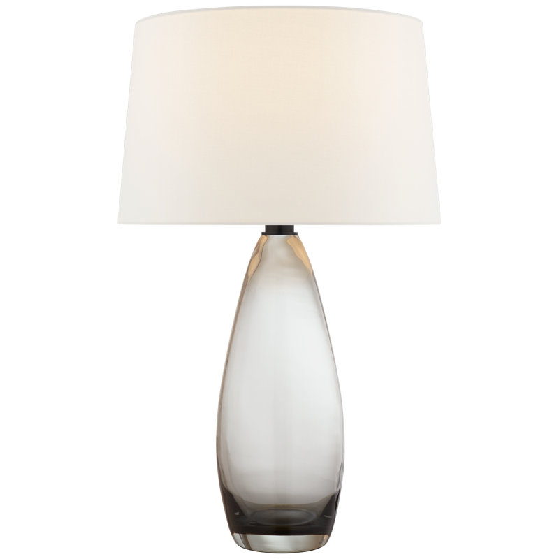 Chapman & Myers Myla Large Tall Table Lamp, Gray
