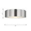 Plafonnier moyen Albee de Génération Lighting -116119542