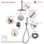 Robinet de douche Calder avec valve brute-61901577