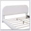 Lit plateforme tapissier avec tissu épais, structure solide et design courbé élégant-937609072-937609075