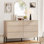 Commode pour la chambre à coucher avec 6 tiroirs, commode Aadham