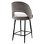 Atka Upholstered Counter Stool with Metal Frame-1270407122