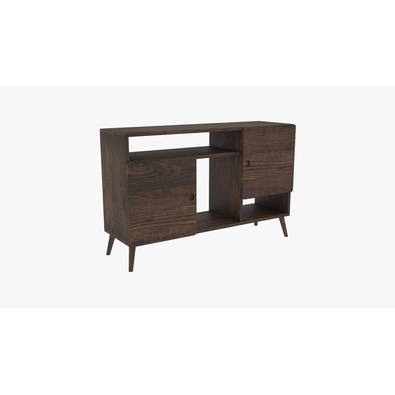 Dekzy 70cm Solid Wood Console Table, Walnut