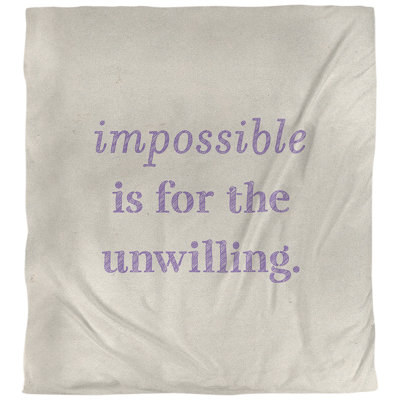 Housse de couette simple quote impossible