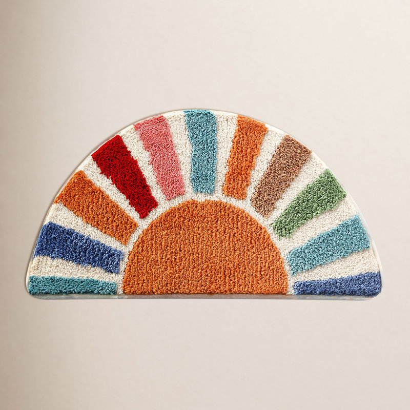 Tapis de salle de bain Boho