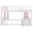 Kids/Teens Wood Loft House Bed – Playhouse & Storage Combination-931734293