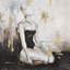 Art abstrait, reproduction d'art sur toile tendue-920193678