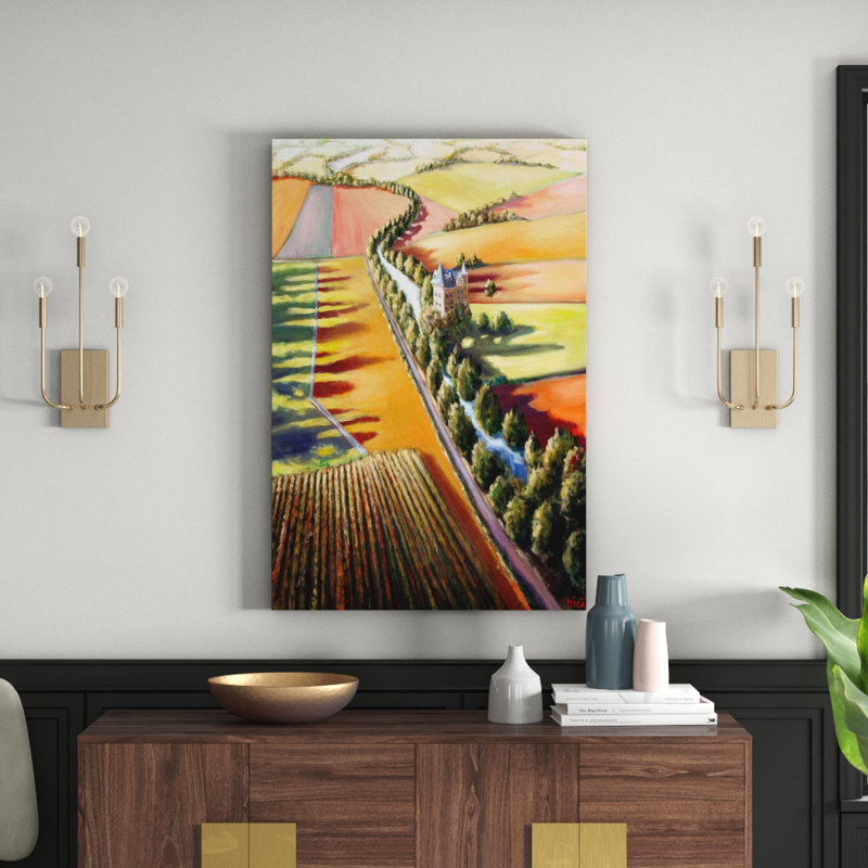 Mica - Wrapped Canvas Painting, 114cm H x 76cm W x 3.81cm D