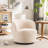 Nen Boucle Swivel Barrel Chair-958135549