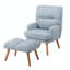 Fauteuil d'appoint avec repose-pieds Deeda-441211537