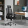 Chaise de travail ergonomique Adelson