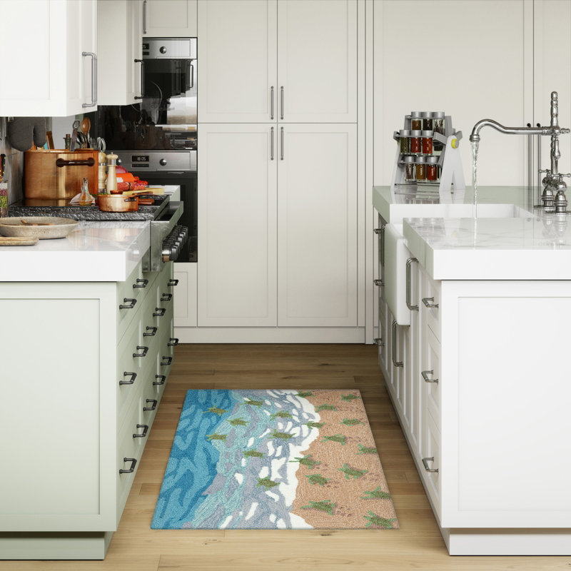 Tapis de cuisine Lagase, Rectangle 2 pi 6 po x 4 pi