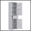 Grande armoire de rangement pour salle de bain-451705614