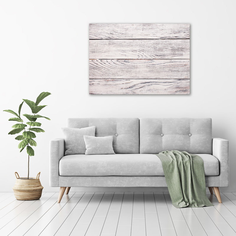 Wooden Wall - Wrapped Canvas Print