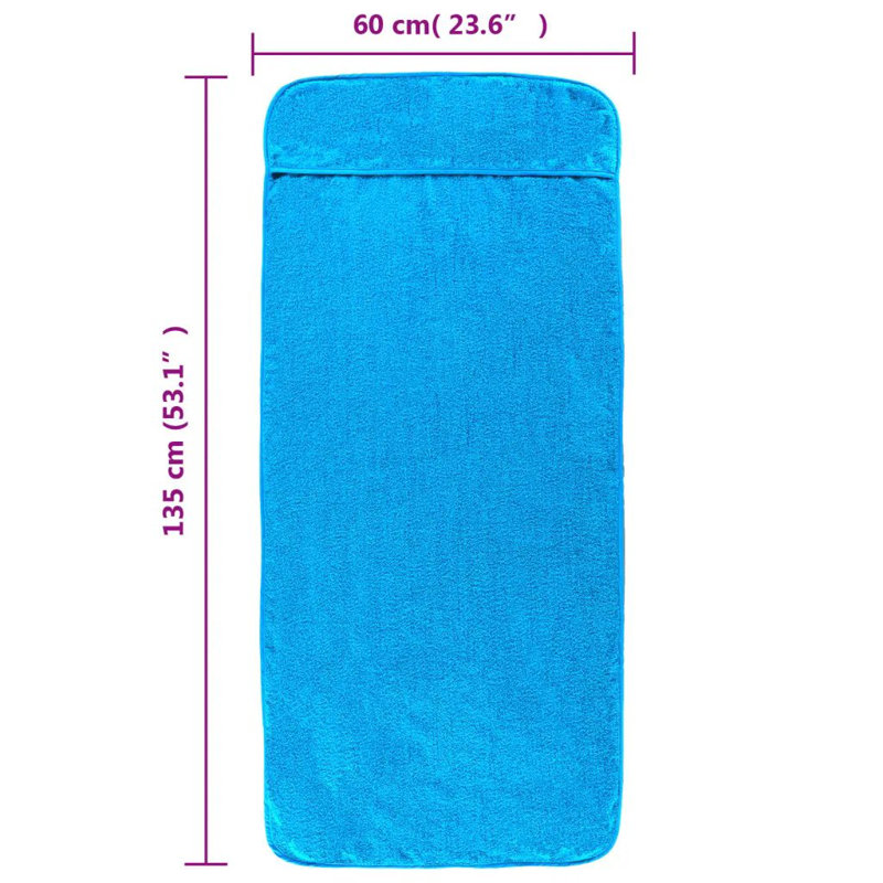 Ahmora Beach Towel, Turquoise