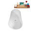 Baignoire autoportante 75 po et plateau autoportant avec drain 75 "Streamline-101310206